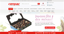 Desktop Screenshot of cenpac.fr