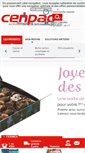 Mobile Screenshot of cenpac.fr