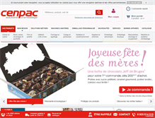 Tablet Screenshot of cenpac.fr